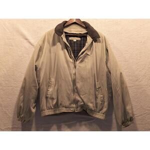 London Fog Bomber Coat With Zip In Insulated Liner Mens XL Reg Vintage